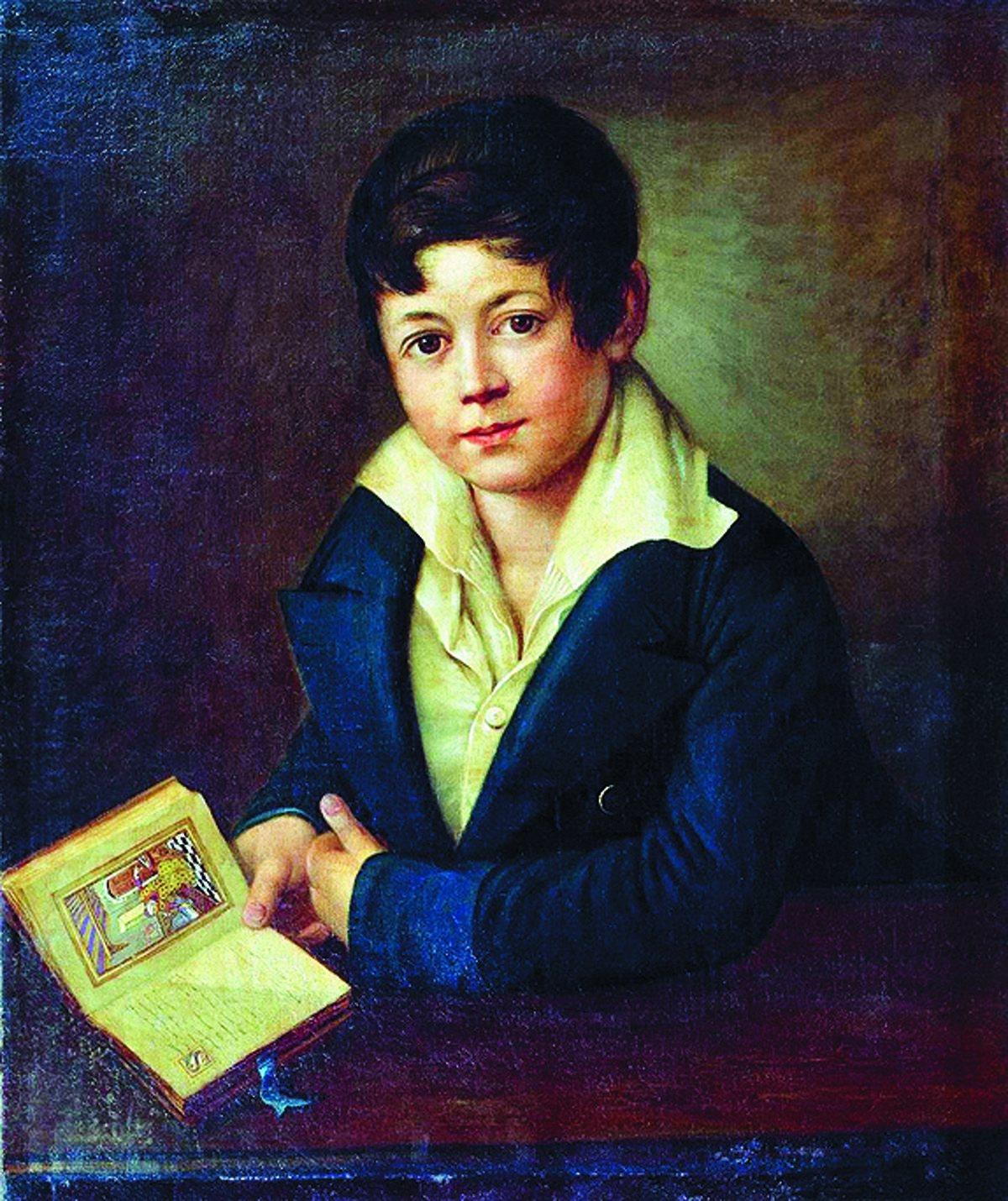 Писатели мальчик. А. Г. Варнек (1782-1843).
