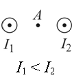 В вертикальной плоскости расположены два горизонтальных прямых параллельных друг другу проводника