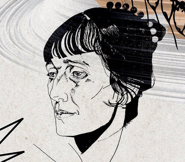 Сжала руки под темной вуалью...