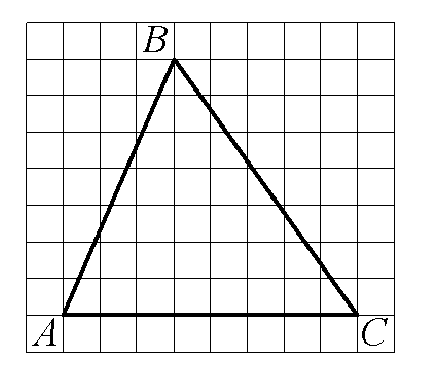 Изобразите тупоугольный треугольник авс через вершину с проведите прямую параллельную стороне ав