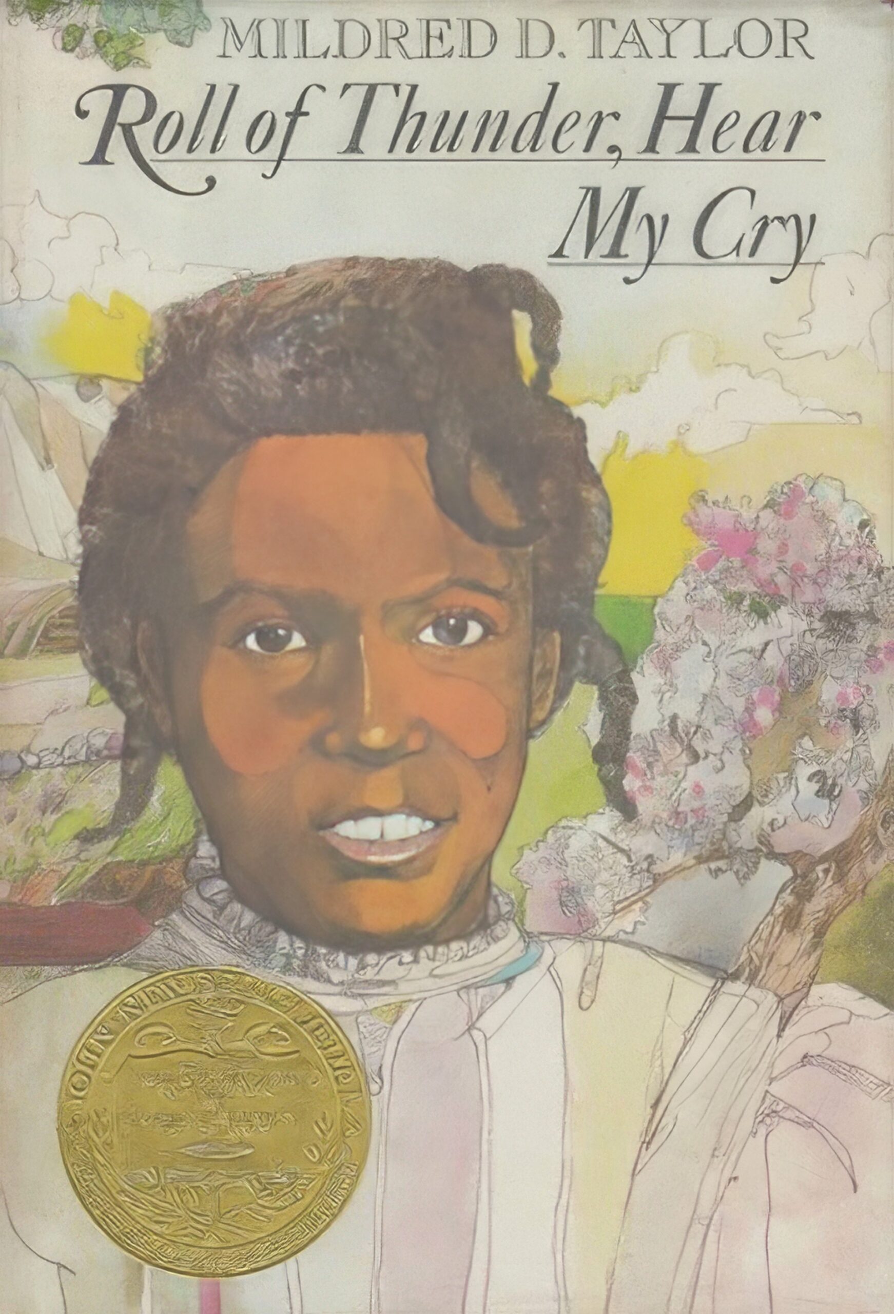 Иллюстрация на обложке первого издания книги (1976, США) «Раскат грома, услышь мой крик», написанной Милдред Д. Тейлор. Художник Джерри Пинкни.