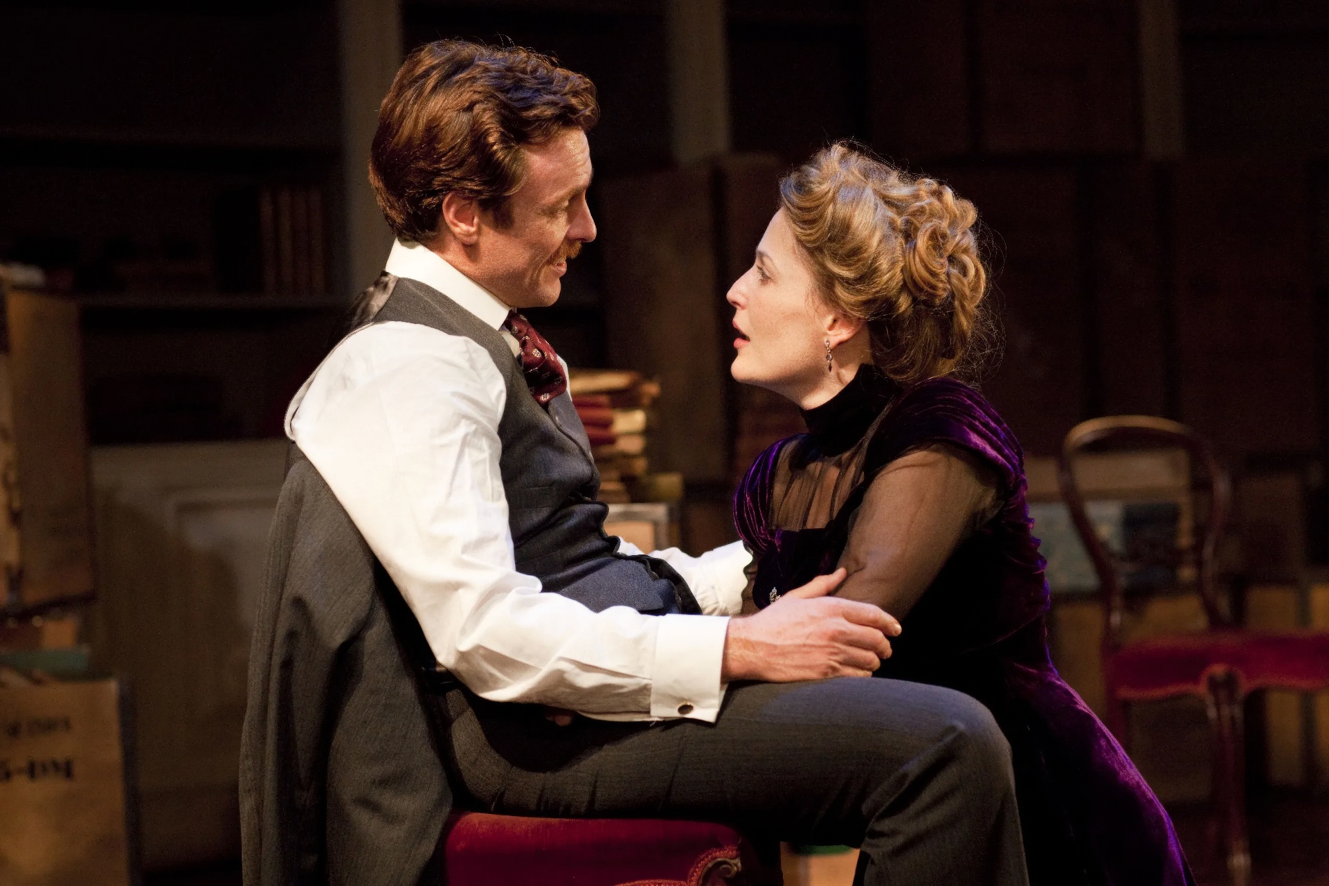 В 2009 году Джиллиан Андерсон исполнила роль Норы в постановке пьесы Генрика Ибсена «Кукольный дом» в лондонском театре. Фото: Тристрам Кентон.