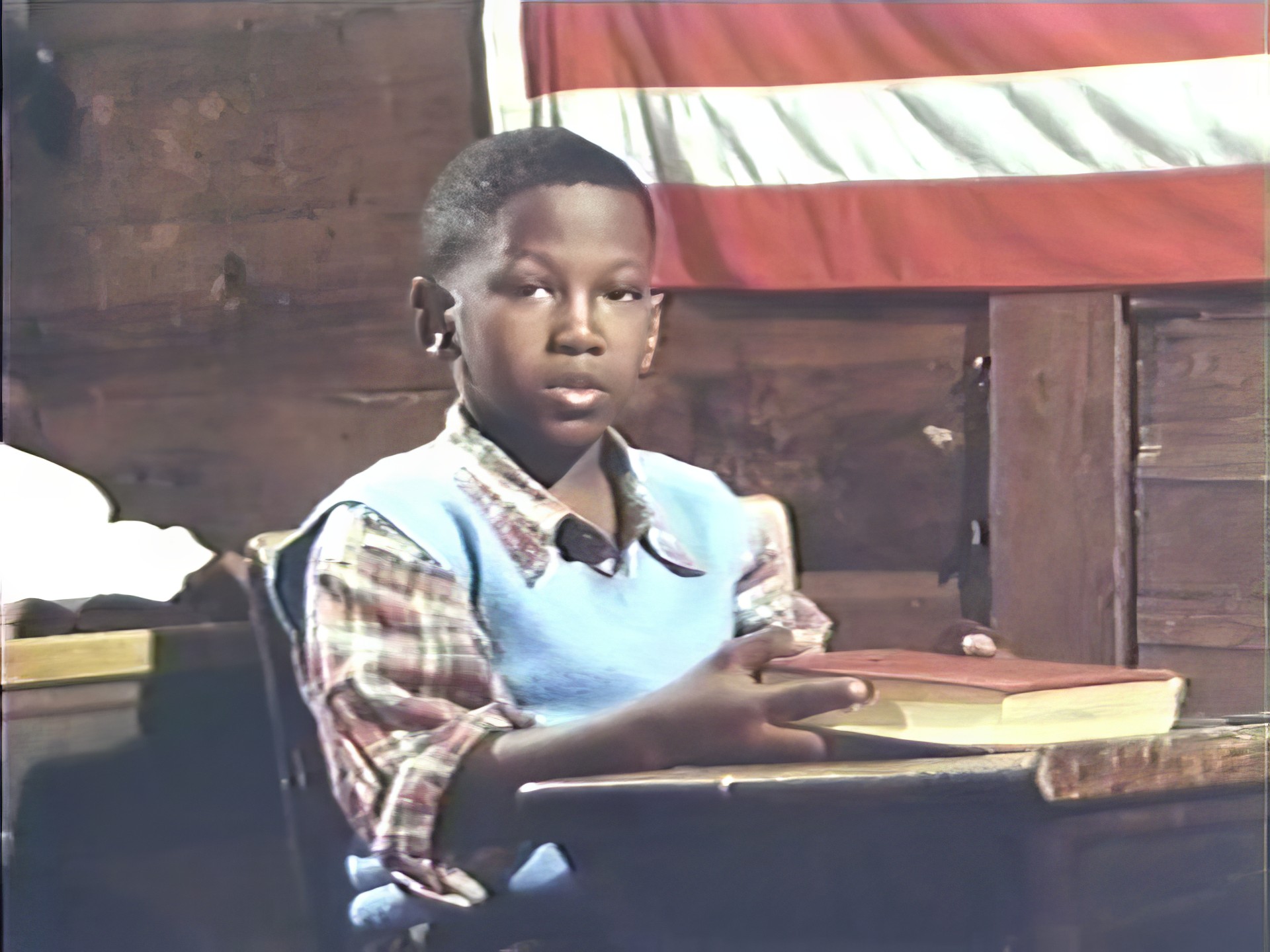 Кадр из американского фильма "Раскат грома, услышь мой крик" (ТВ, 1978) (Roll of Thunder, Hear My Cry).
