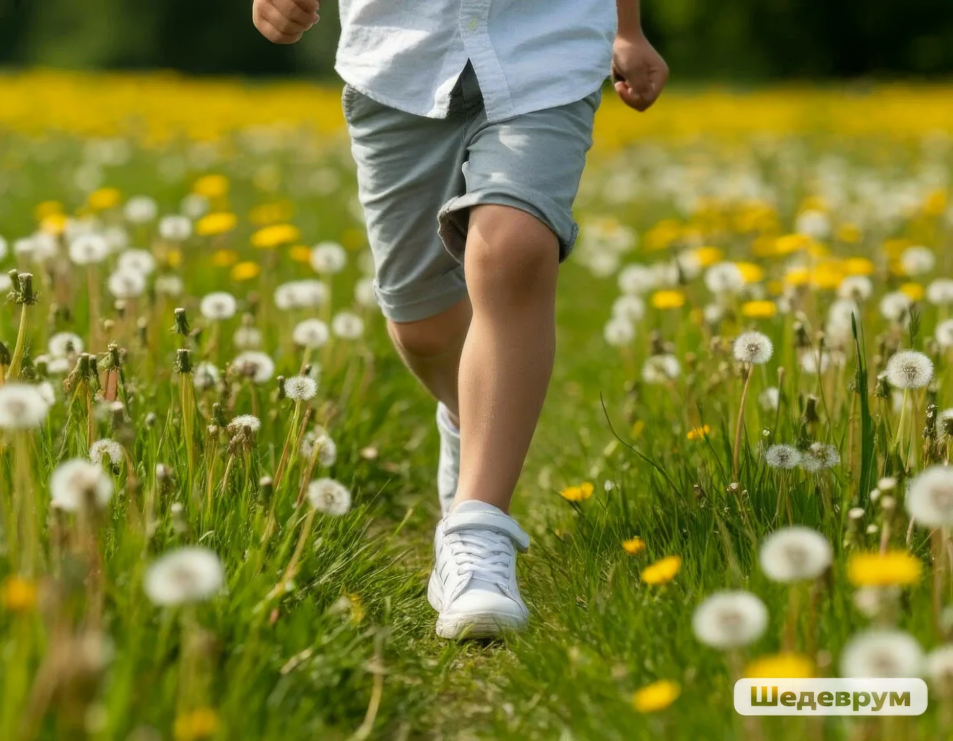 Иллюстрация к роману "Вино из одуванчиков". Сделано в Шедевруме.