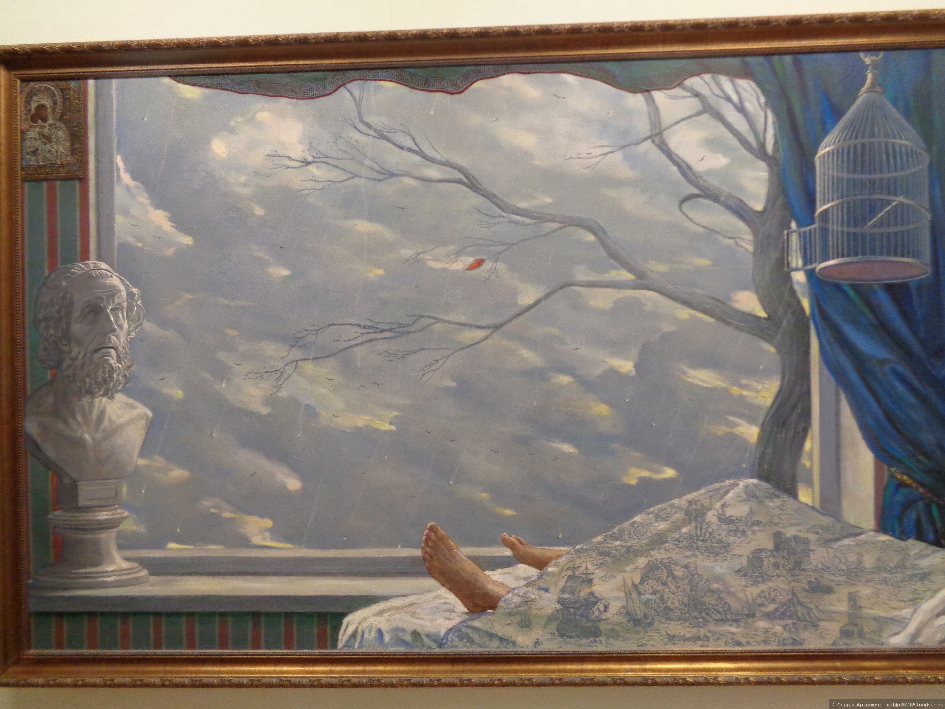 «Больной. Последний лист» — картина Ильи Глазунова, написанная в 1999 году. 