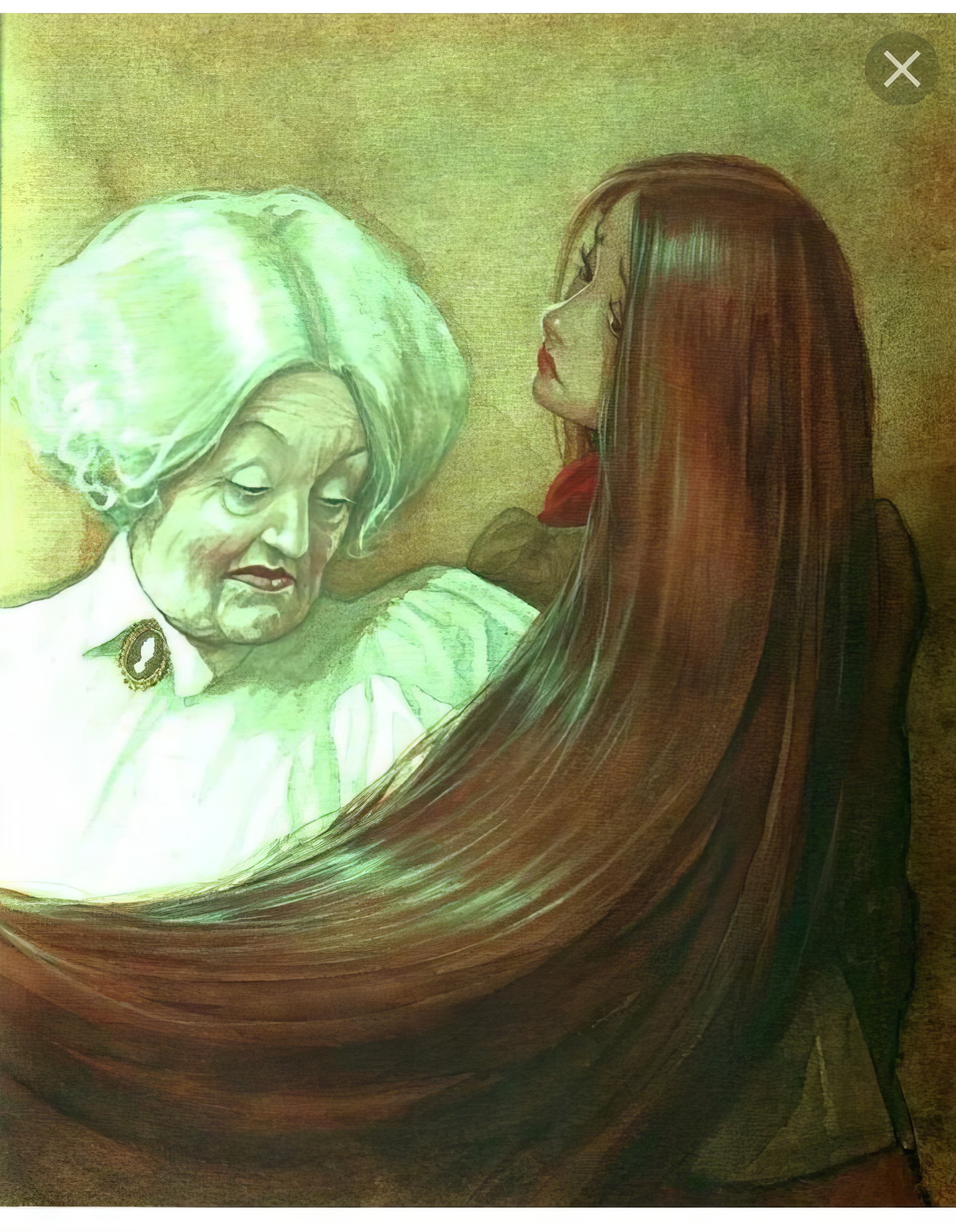 Иллюстрация художника Патрика Джеймса Линча к рассказу "Дары волхвов". 