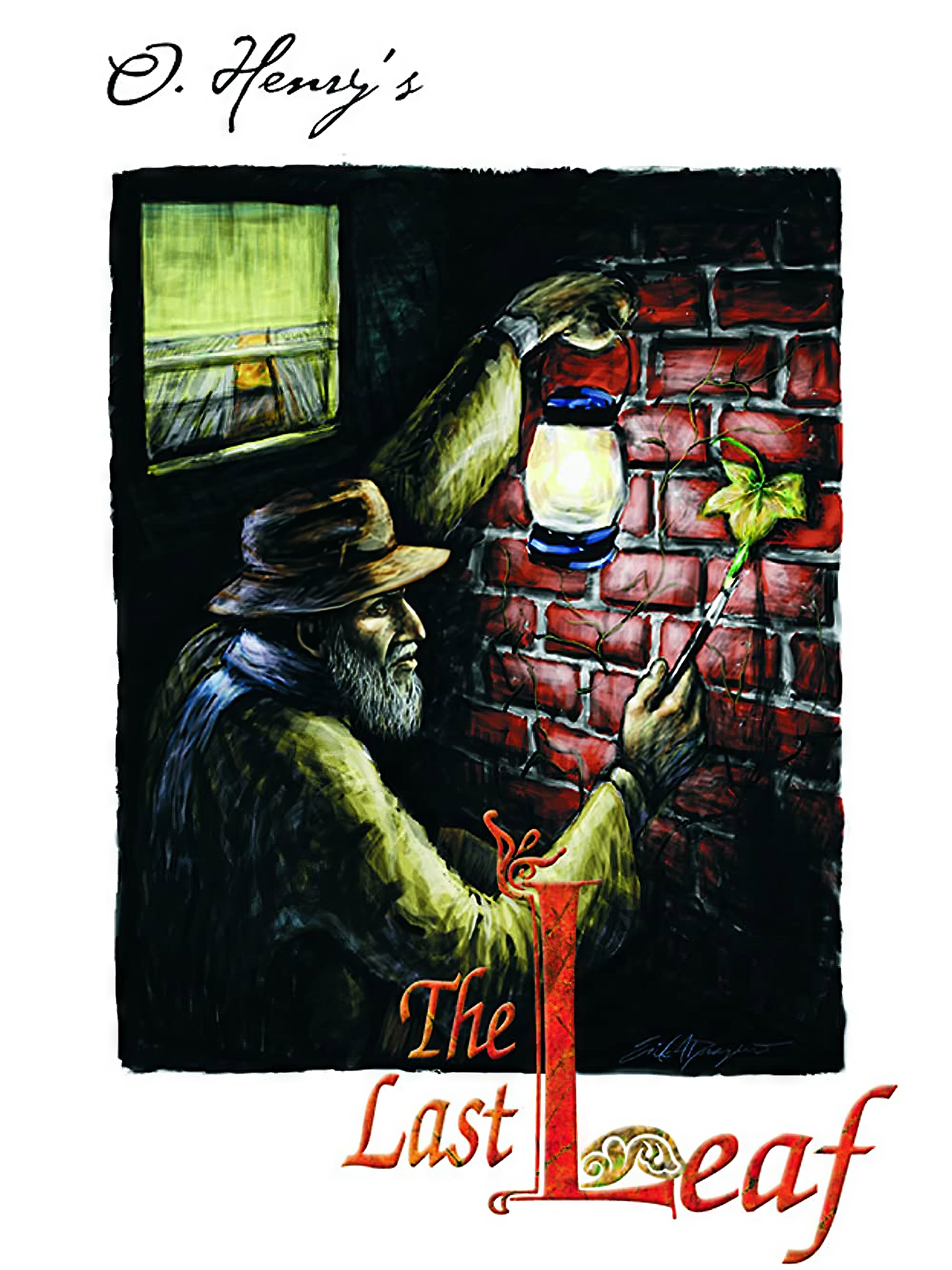 Обложка книги "Последний лист" О. Генри.