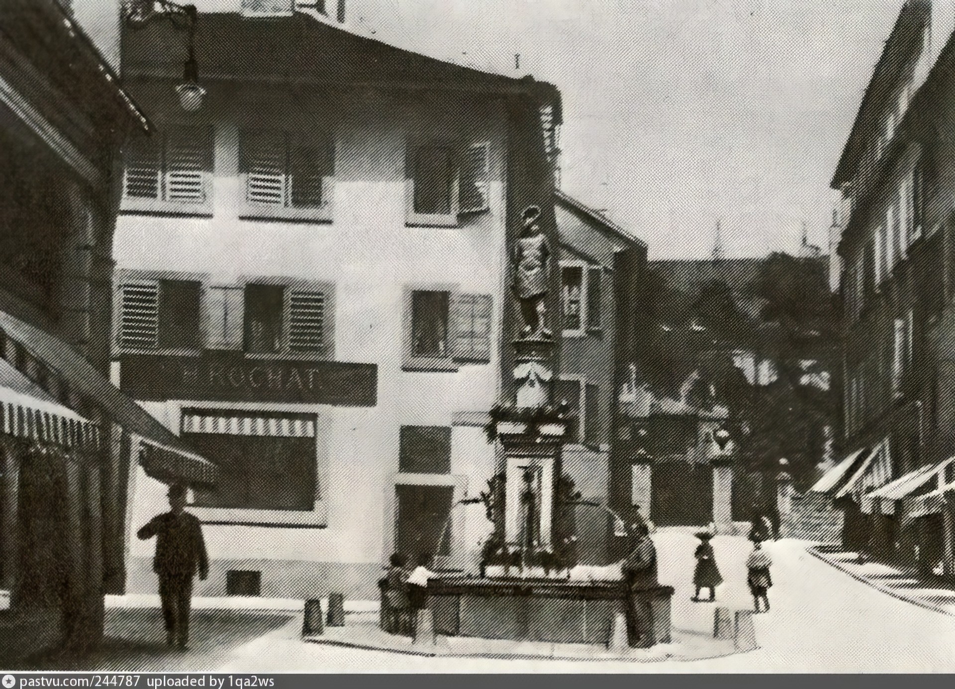 Дом в Веве (Швейцария), в котором Достоевский работал над романом "Идиот" летом 1868 г.