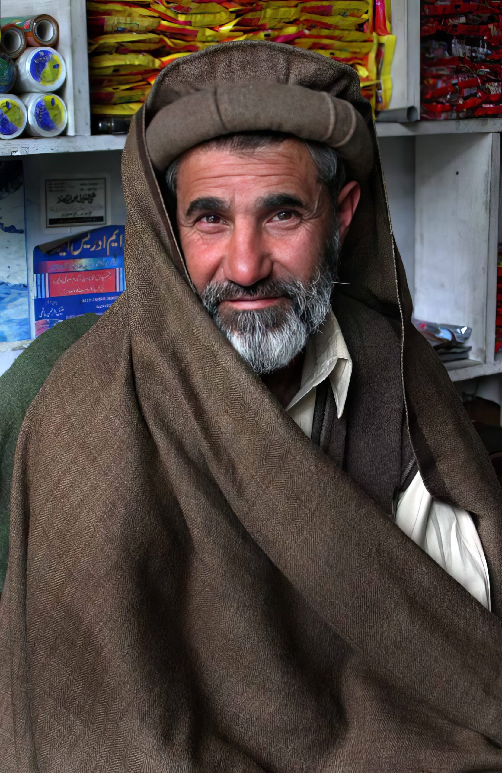 Пуштун из северного Пакистана, 2007.