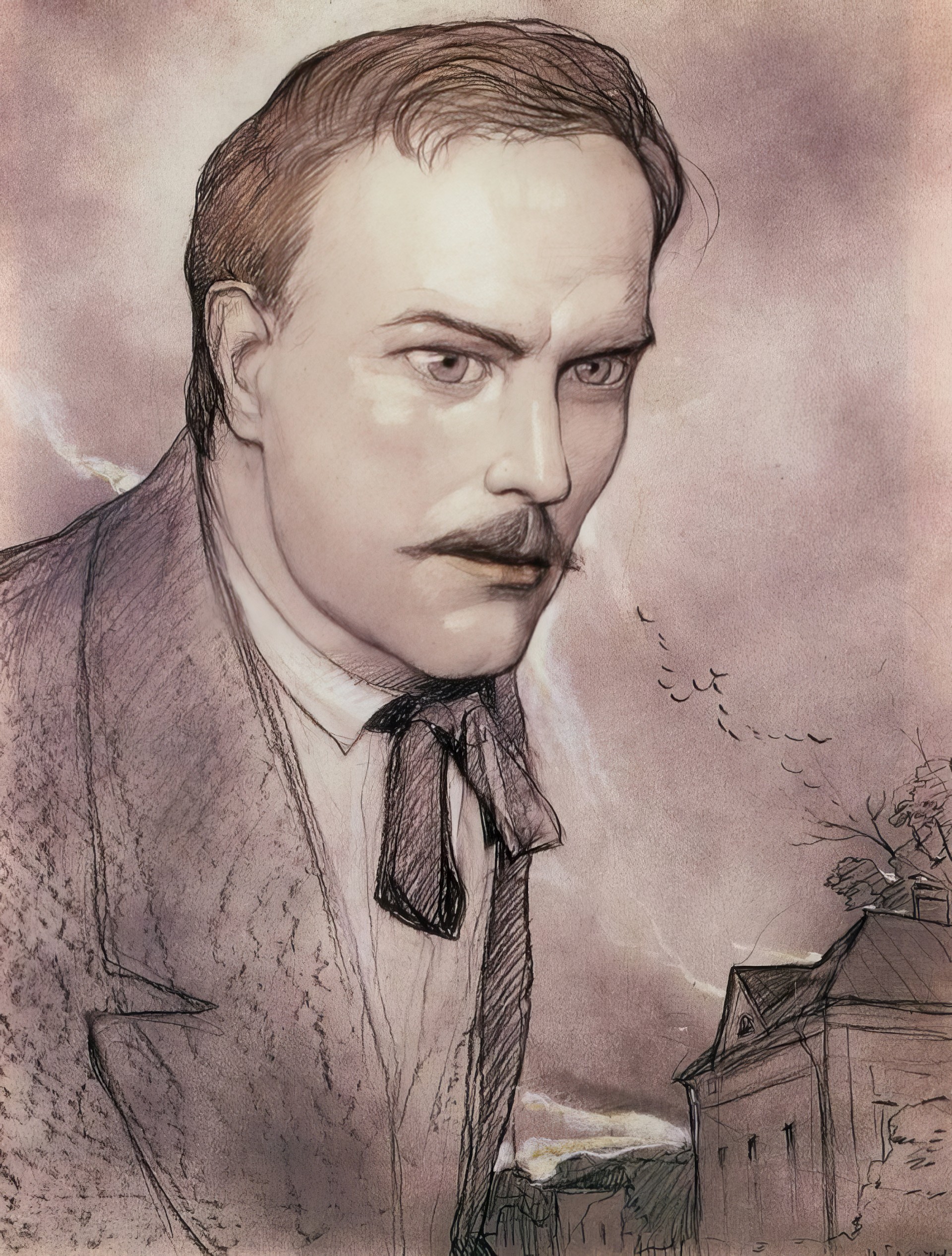 Дмитрий Карамазов, художник Илья Глазунов.