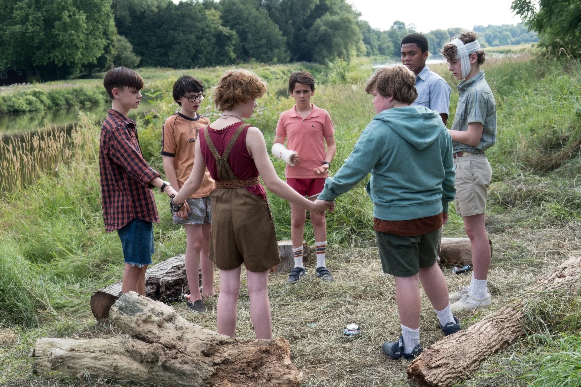 "Клуб неудачников". Кадр из фильма «Оно» (2017).