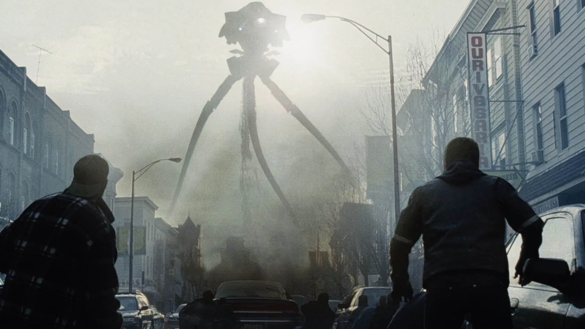 Кадр из фильма Стивена Спилберга "Война миров", 2005, США. 